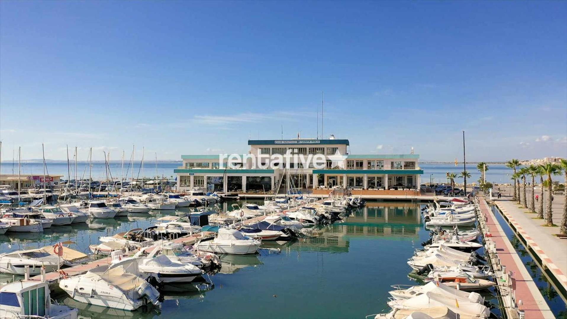 Rentafive Cerca Del Puerto 2 Min Andando Playa Santa Pola Exterior foto